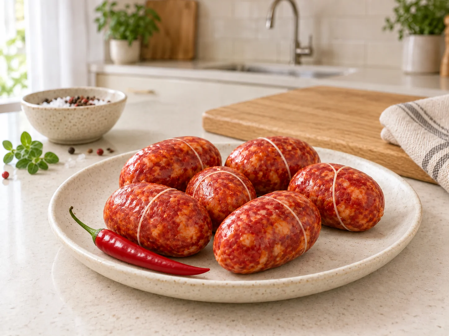 Choricito Picante — Antes de cocinar